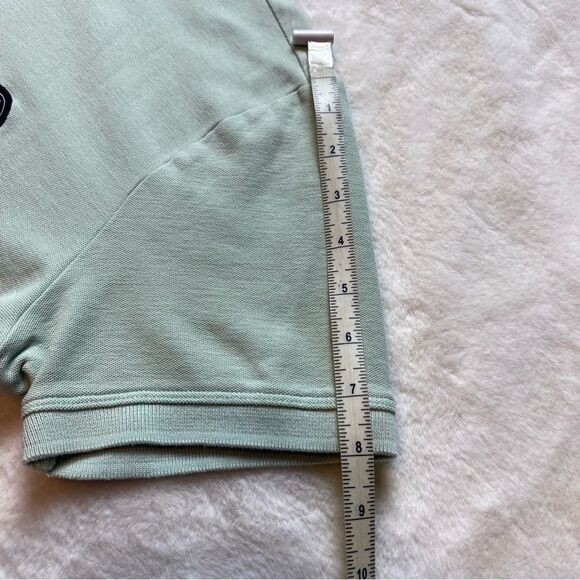 Le Temps Des Cerises Light Green Dylan Polo Shirt Size Large - Picture 12 of 12